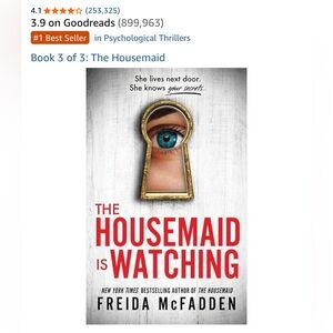 BOOK - The Housemaid is Watching by Freida McFadden